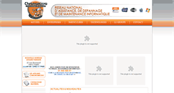 Desktop Screenshot of chronomicro.com